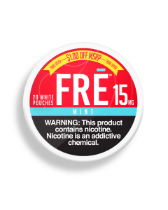 FRE Mint 15MG $1 off Nicotine Pouches
