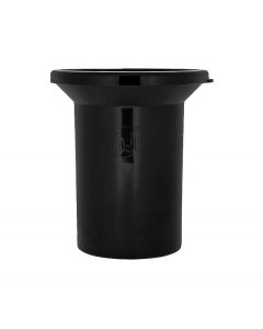 Black Roadie Mud Jug Spittoon