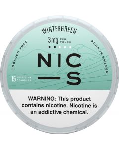 NIC-S Wintergreen 3MG