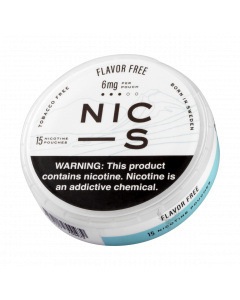 NIC-S Flavor Free 6MG