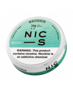 NIC-S Wintergreen 3MG