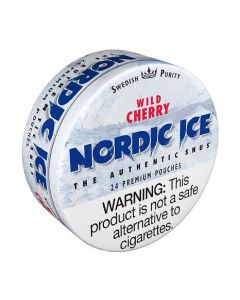Nordic Ice Wild Cherry, American Snus