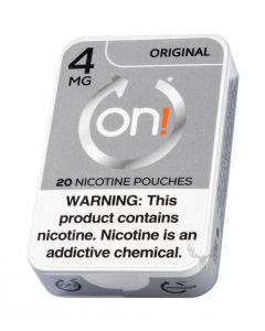 on! Original 4mg Dry White Mini