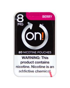 on! Berry 8mg Dry White Mini