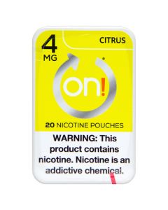 on! Citrus 4mg Dry White Mini