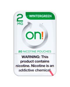 on! Wintergreen 2mg Dry White Mini