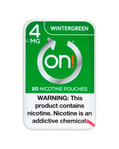 on! Wintergreen 4mg Dry White Mini