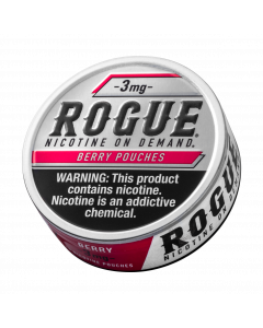 Rogue Berry 3MG Nicotine Pouches