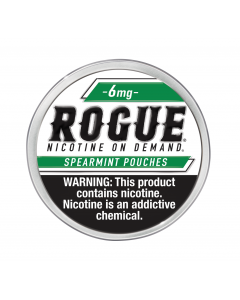 Rogue 6MG Spearmint Slim Dry Strong Nicotine Pouches