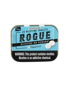 Rogue Peppermint 2mg, Nicotine Tablets