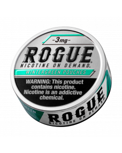Rogue Wintergreen 3mg, All White Nicotine Pouches