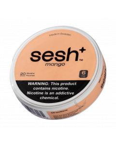 Sesh+ Mango 6mg Nicotine Pouches