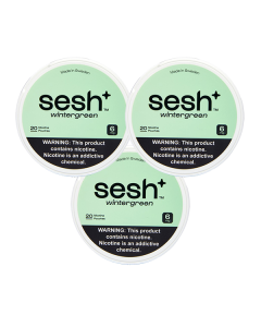 Sesh+ Wintergreen 6mg 3for$9