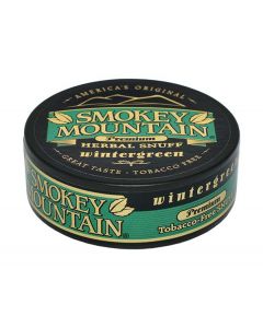 Smokey Mountain Wintergreen Tobacco Free Long Cut