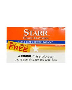 Starr Peach Chew - 2 Pack