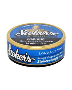 Stoker's Mint Long Cut Can