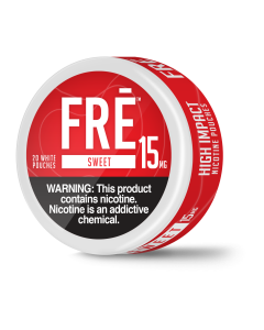 FRĒ Sweet 15MG Nicotine Pouches