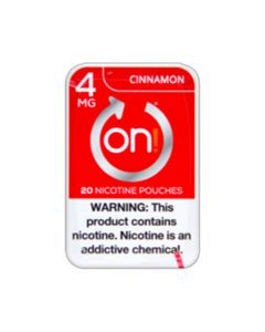 on! Cinnamon 4mg Dry White Mini
