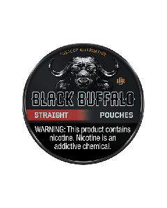 Black Buffalo Straight Nicotine Pouches