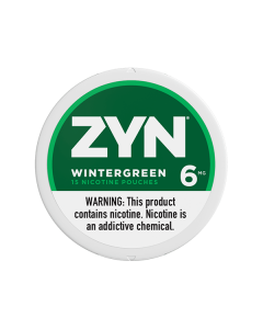 ZYN 6mg Wintergreen White Mini Portion