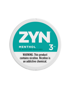 ZYN Menthol 3MG Nicotine Pouches
