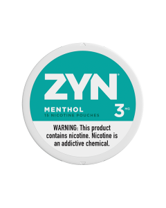 ZYN Menthol 3MG Nicotine Pouches

