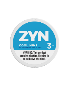 ZYN 3mg Cool Mint White Mini Portion
