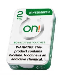 on! Wintergreen 2mg Dry White Mini