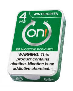 on! Wintergreen 4mg Dry White Mini