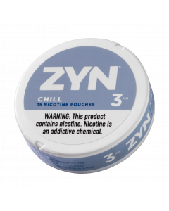 ZYN 3 Chill White Mini Portion 
