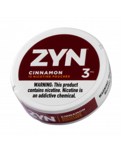 ZYN 3mg Cinnamon White Mini Portion