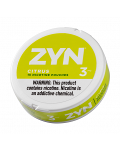 ZYN 3mg Citrus White Mini Portion