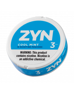 ZYN 3mg Cool Mint White Mini Portion