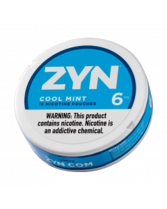 ZYN 6mg Cool Mint White Mini Portion
