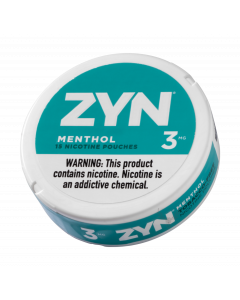 ZYN Menthol 3MG Nicotine Pouches
