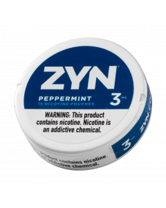 ZYN 3mg Peppermint White Mini Portion