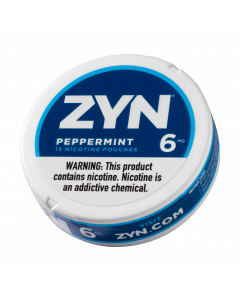 ZYN 6mg Peppermint White Mini Portion
