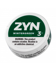 ZYN 3mg Wintergreen White Mini Portion