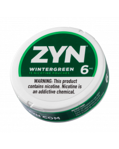 ZYN 6mg Wintergreen White Mini Portion