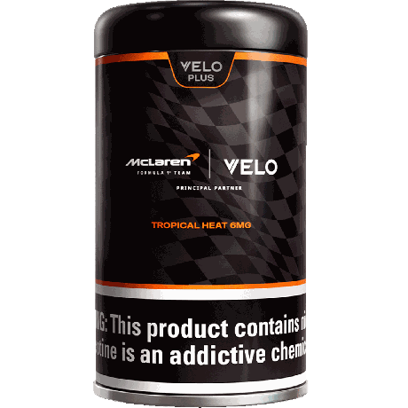 VELO Limited Edition Tin - Design Inspired by McLaren Racing
