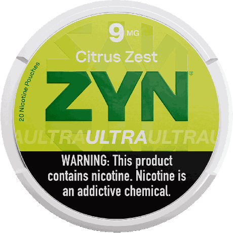 ZYN Ultra Citrus Zest 9mg