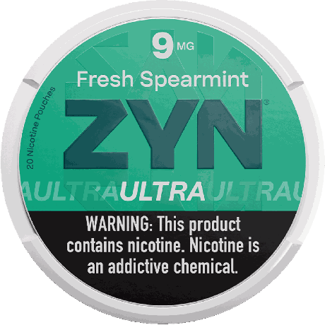 ZYN Ultra Fresh Spearmint 9mg