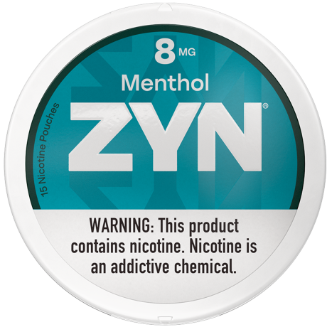 ZYN Menthol 8mg