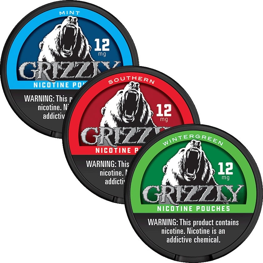 grizzly wintergreen chewing tobacco Dark Lc - 1.2 Oz See how I quit #tobacco