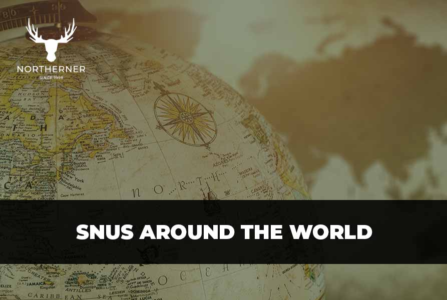 A picture of a globe - Snus Around the World - Northerner U.S.