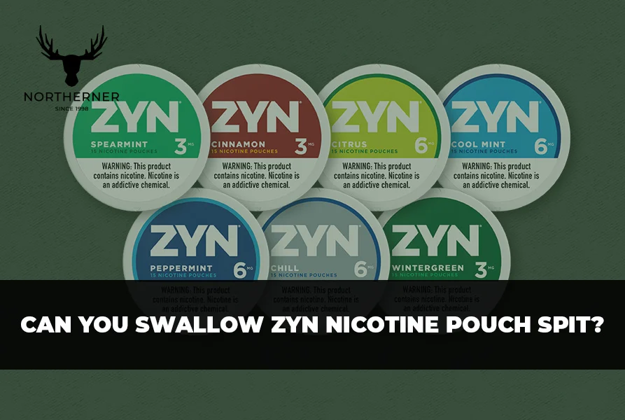 can you swallow zyn nicotine pouch spit