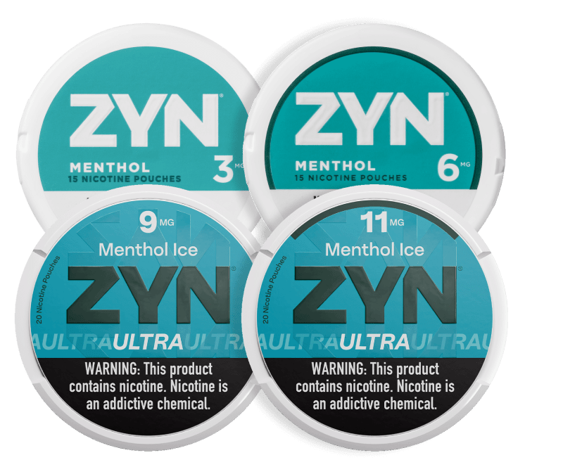 ZYN Strengths: 3mg, 6mg, 9mg, 11mg ZYN Strengths: 3mg, 6mg, 9mg, 11mg