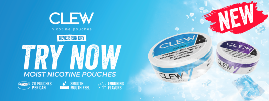 Clew Nicotine Pouches Banner