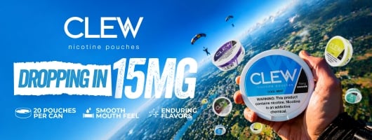 Clew Nicotine Pouches Banner