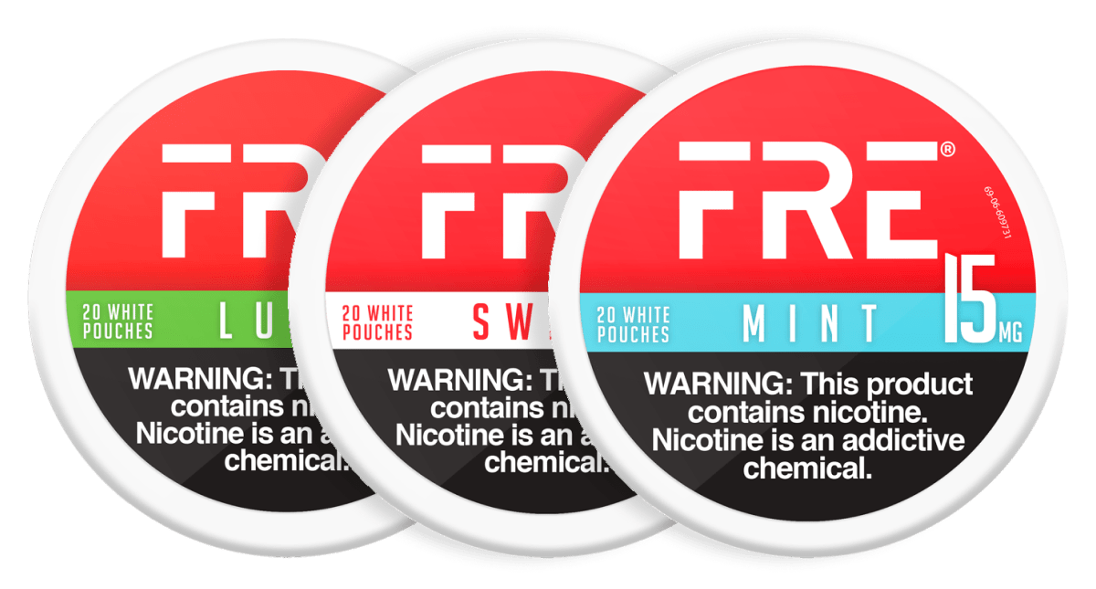 FRE nicotine pouches
